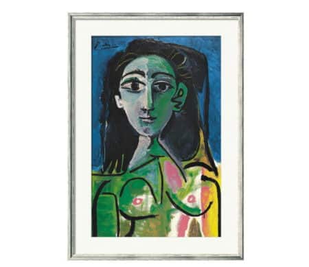 Pablo Picasso: "Buste de Femme (Jacqueline)" (1963), limitierte Reproduktion