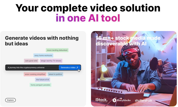 InVideo AI (jetzt in Version 2.0) macht die Videoproduktion zum Kinderspiel