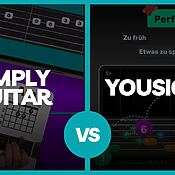 Simply Guitar vs Yousician: Welche Gitarren-App ist die beste? Unser umfassender Vergleichstest liefert eine Antwort