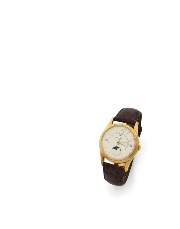 PATEK PHILIPPE Ref. 5050J/019 Armbanduhr aus Roségold mit ewigem Kalender, retrograder Zeitanzeige und Mondphasen Schätzpreis: 30.000 – 50.000 €