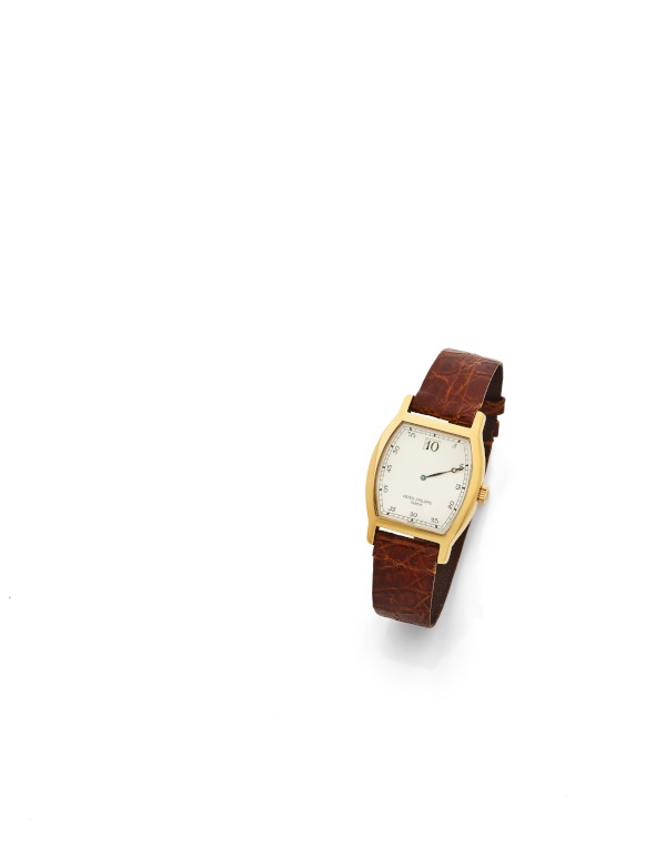 PATEK PHILIPPE Ref. 3878, um 1993 Skelettierte Armbanduhr aus Gelbgold Schätzpreis: 20.000 – 40.000 €