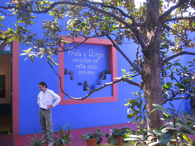 La Casa Azul - Das ehemalige Haus der Künstlerin ist heute ein Museum