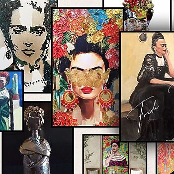 Inspiriert von Frida Kahlo – Handverlesene Kunstwerke als Hommage an die mexikanische Kunst-Legende
