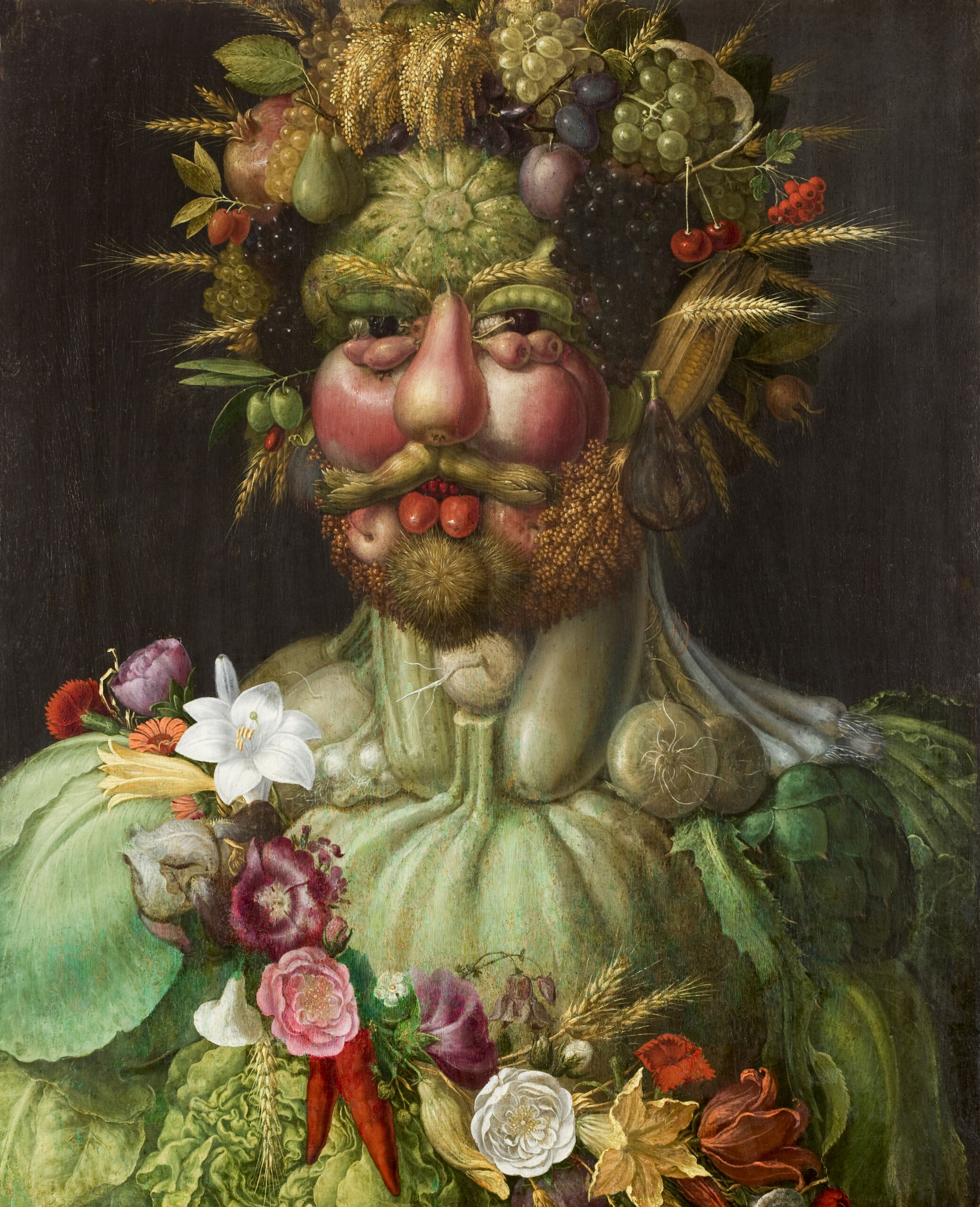 Rudolf II som Vertumnus (1590) von Guiseppe Arcimboldo