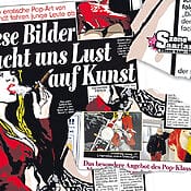 Die BILD berichtete über den deutschen Pop-Art Künstler Steffen Kindt