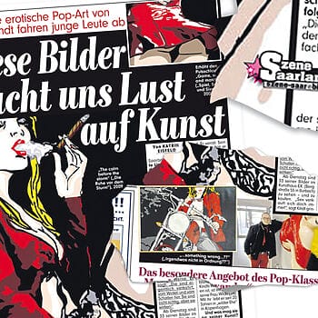 Die BILD berichtete über den deutschen Pop-Art Künstler Steffen Kindt