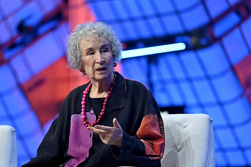 US-Autorin Margaret Atwood während der Eröffnungsnacht von Collision 2022 im Enercare Centre in Toronto, Kanada