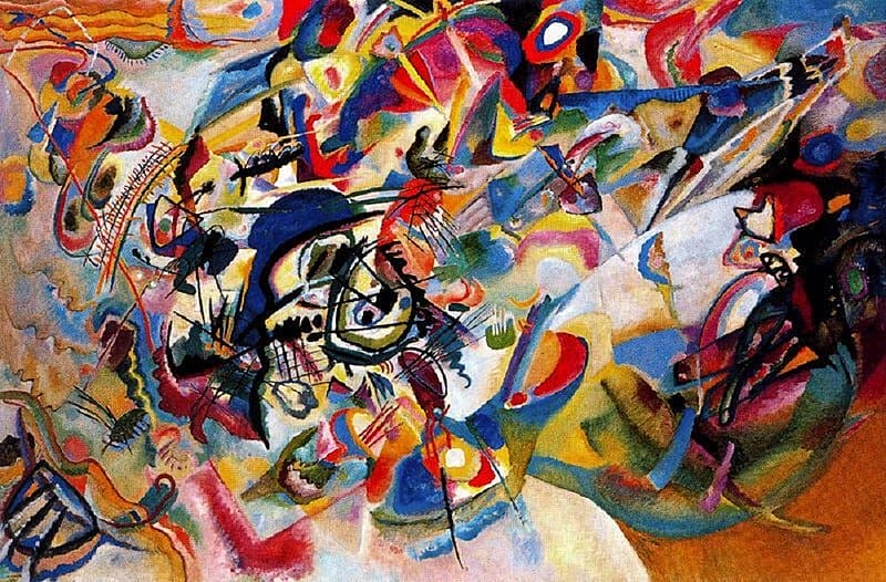 Ölgemälde Composition VII von Wassily Kandinsky, 1913