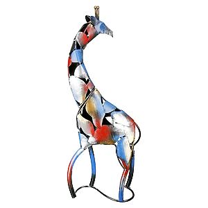 Handgefertigte Metallfigur "Giraffe Melman" – Bild 3