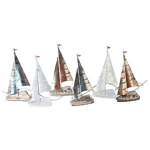 Sailboat Joy - Wanddekoration mit Segelbooten