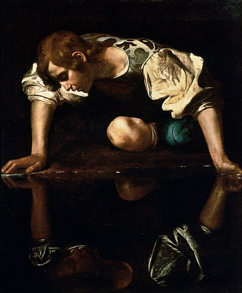 Narcissuss von Caravaggio (ca. 1600)