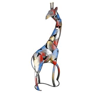 Handgefertigte Metallfigur "Giraffe Melman"