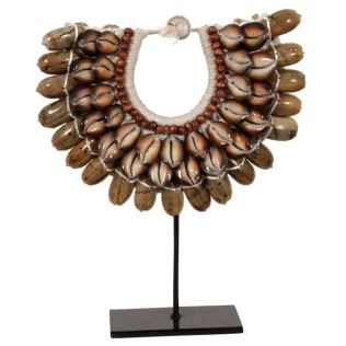 Tribal Dekoration "Kleine Muschelkette" im Ethno Stil