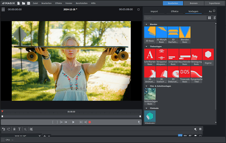 Magix Movie Studio – eine anfängerfreundliche Software mit vielen kreativen Ressourcen