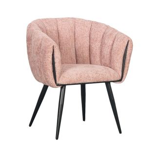 Minimaluxe Dining Chair "Breeze" in Pastellrosa (2er-Set)