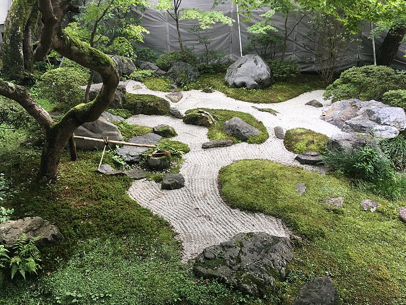 Zen-Garten im Zenrinji Eikando in Kyoto