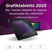 Grafiktabletts 2025: Die 7 besten Modelle für digitale Kunstwerke (von Profis getestet)