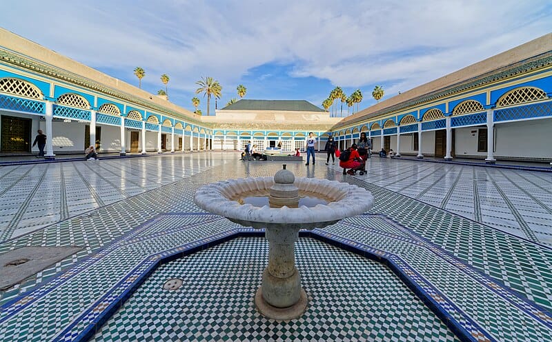 Die Atmosphäre im Bahia Palast ist einzigartig