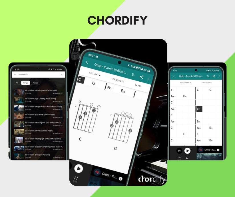 Chordify - Findet die Akkorde für so ziemlich jedes Lied, das jemals gemacht wurde