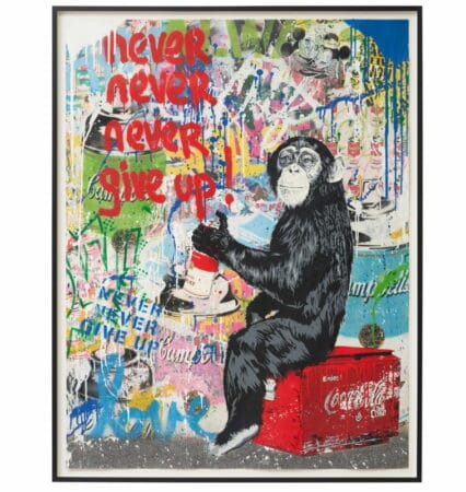 "Everyday Life " (2022) - Unikat von Streetart Ikone Mr. Brainwash