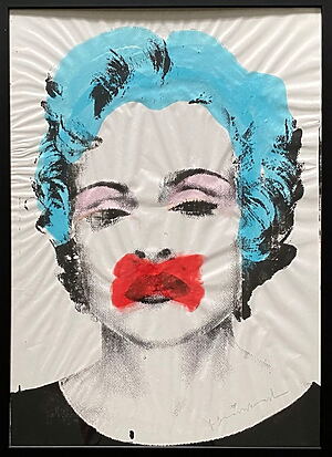 „Madonna“ (2009) von Mr. Brainwash, handsignierter Siebdruck