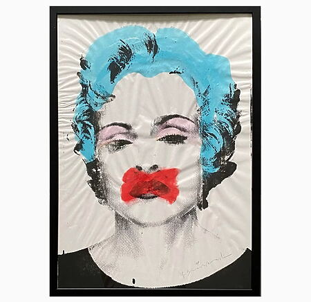 „Madonna“ (2009) von Mr. Brainwash, handsignierter Siebdruck