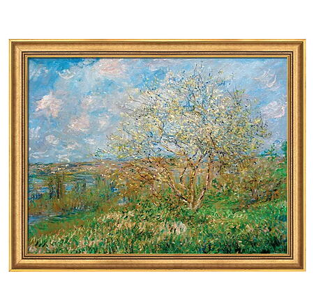 "Der Frühling" von Claude Monet, limitierte Giclée-Reproduktion