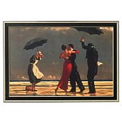 Jack Vettriano: "The Singing Butler" (1992), Reproduktion auf Leinwand