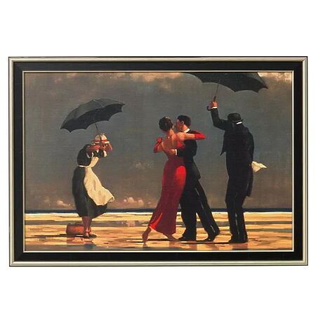 Jack Vettriano: "The Singing Butler" (1992), Reproduktion auf Leinwand