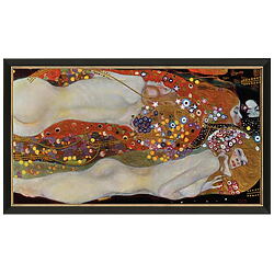 "Wasserschlangen II" von Gustav Klimt, limitierte Reproduktion