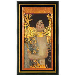 Jugendstil Meisterwerk "Judith I" (1901) von Gustav Klimt, limitierte Reproduktion