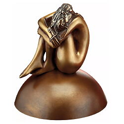 Bronzeskulptur "La Felicità" von Bruno Bruni, limitierte Edition