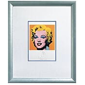 Pop Art Meisterwerk "Shot Orange Marilyn" von Andy Warhol, limitierter Siebdruck auf Bütten