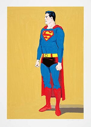 Comic Art „Superman“ (2006), limitierte Lithographie von Mel Ramos