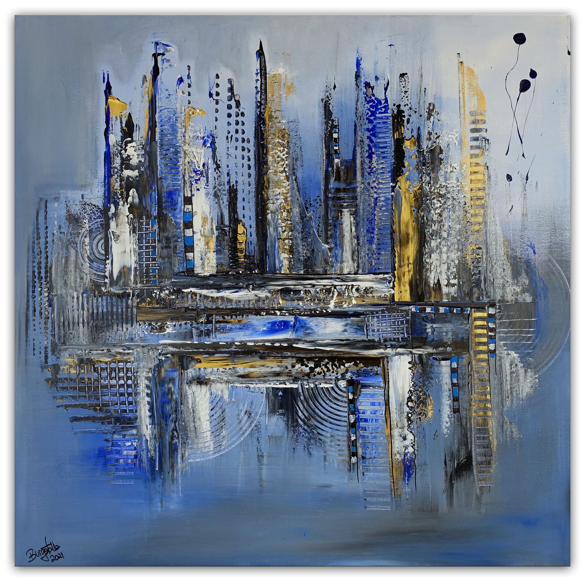 diamont-city-80×80-abstrakte-wandkunst-malerei-bild-blau-gold-gemaelde-acrylbild-handgemalt-88c6b374