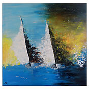 feuersegler-80×80-wandbild-segelboote-regatta-maritim-abstrakt-kunstbild-2103-fb1dd92d